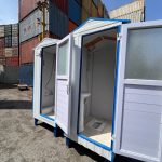کانکس سرویس بهداشتی تک چشمه